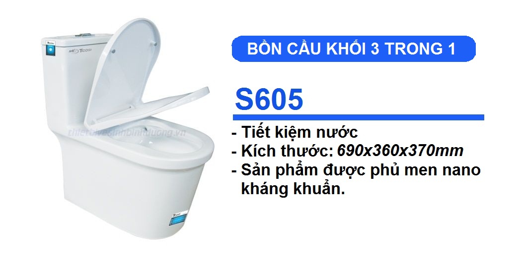 Bồn cầu TICOSI S605